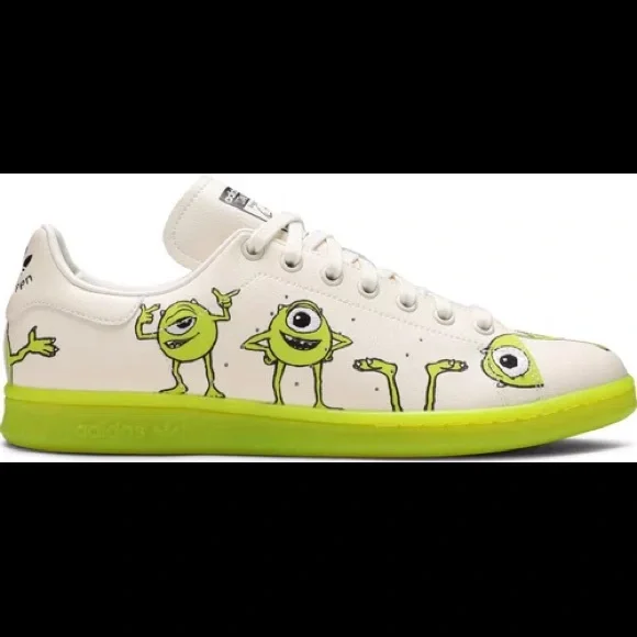 Adidas shoes Disney Monster Inc Adidas sneakers Sam Smith Adidas shoes whimsical - Picture 9 of 9